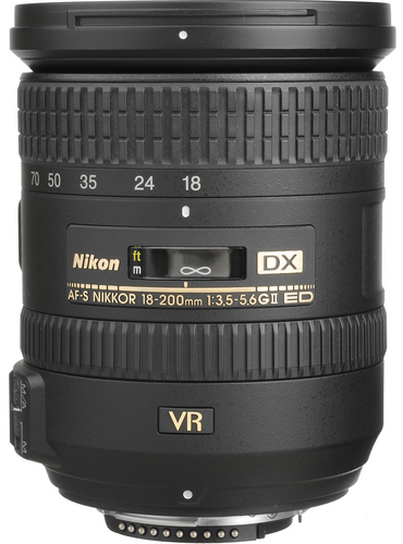Nikon AF-S 18-200mm f/3.5-5.6G ED VR II DX